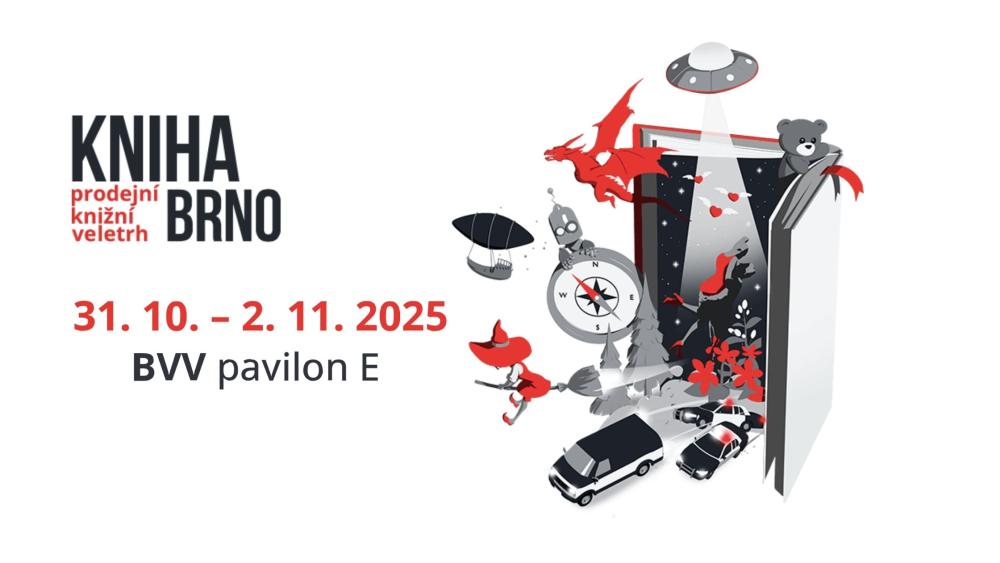 Největší knižní událost podzimu: Kniha Brno 2025 přiváží světové autory i literární novinky