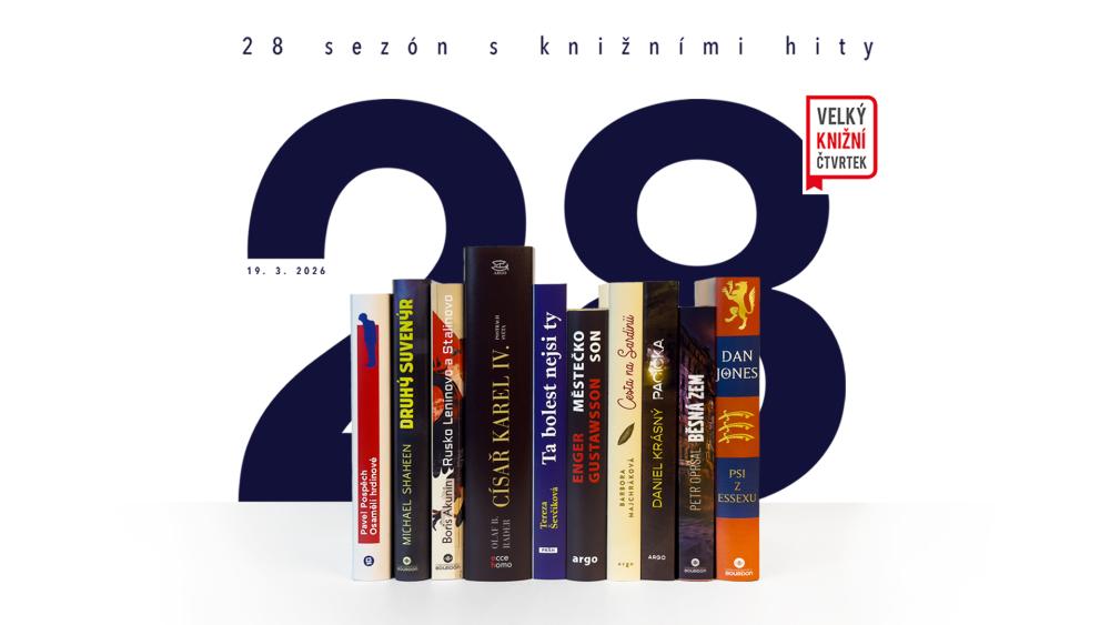 Jarní Velký knižní čtvrtek přinese deset novinek